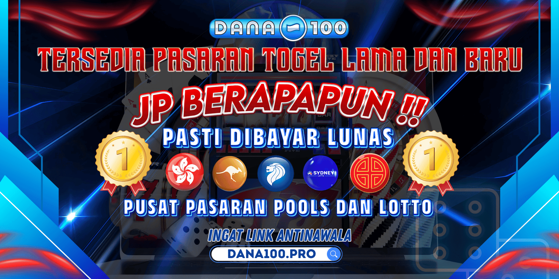 Tersedia HongkongPools dan SydneyPools